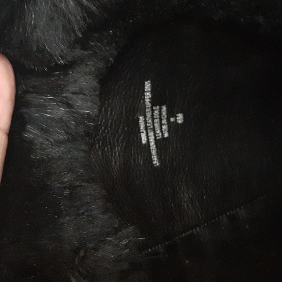 NINE WEST STUDIO LEATHER/RABBIT LEATHER UPPER BOOTS SZ 6 - Picture 5 of 8